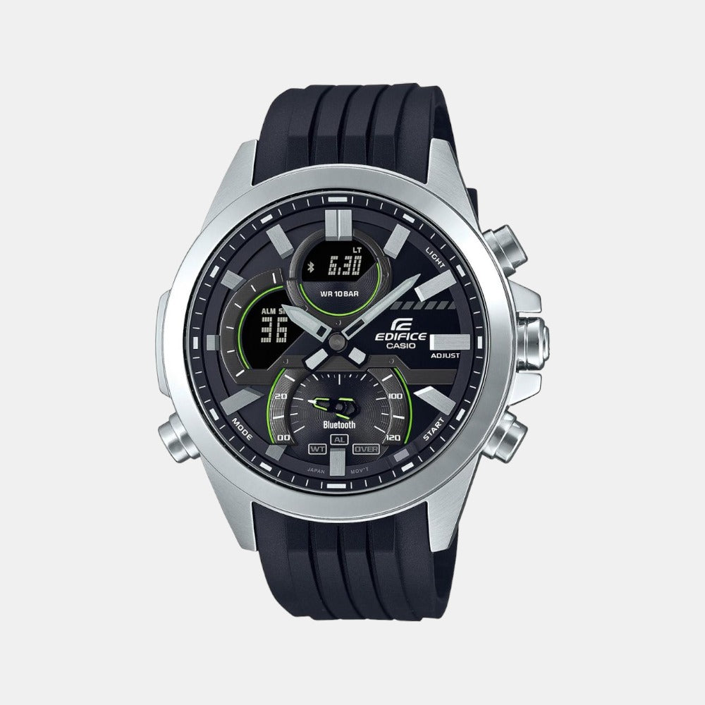 Casio Round Black Analog-Digital watch