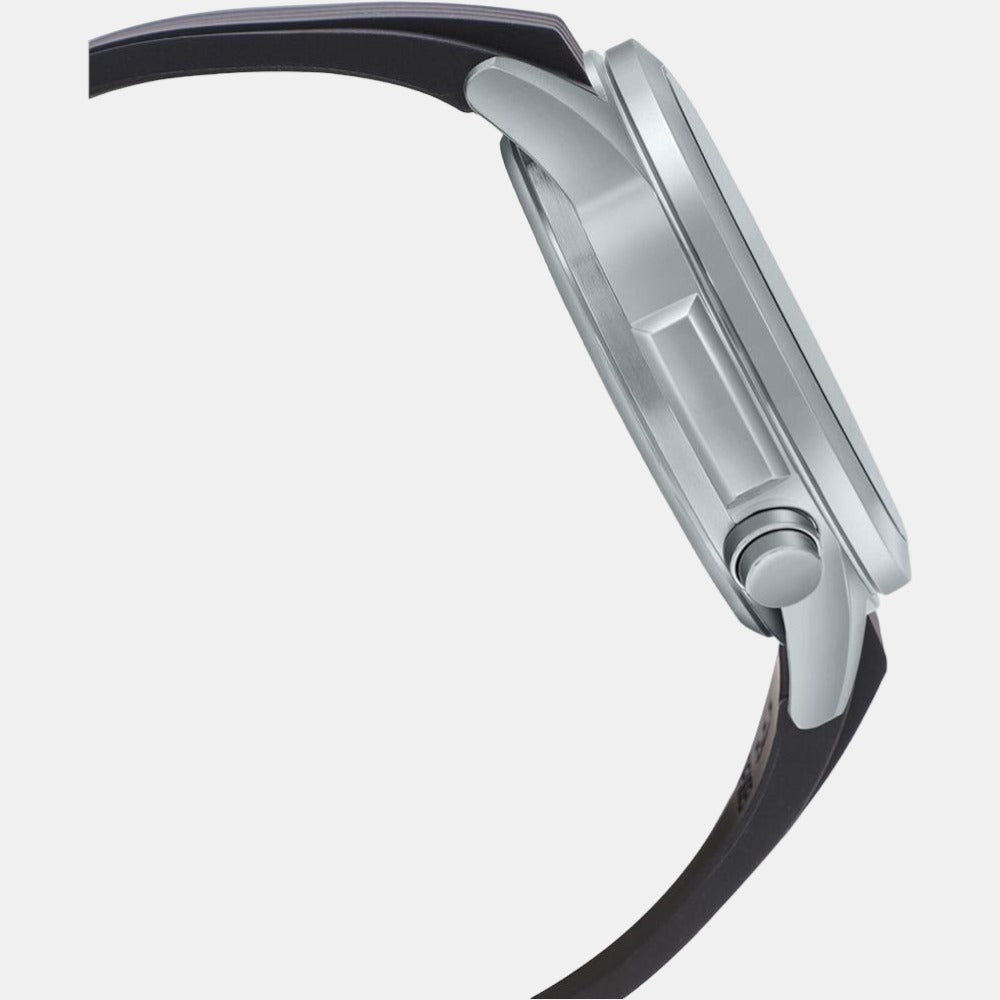 Casio Men Round Black watch