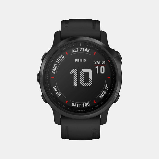 Male Black LCD Smart Watch FENIX 6S SAPPHIRE 010-02159-7F