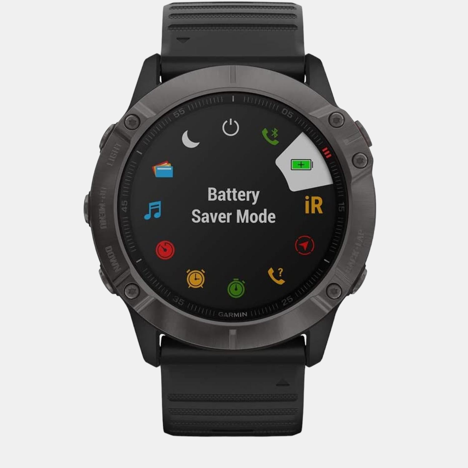 garmin-carbon-gray-dlc-with-black-band-analog-men-watch-fenix-6x-carbon-gray-black