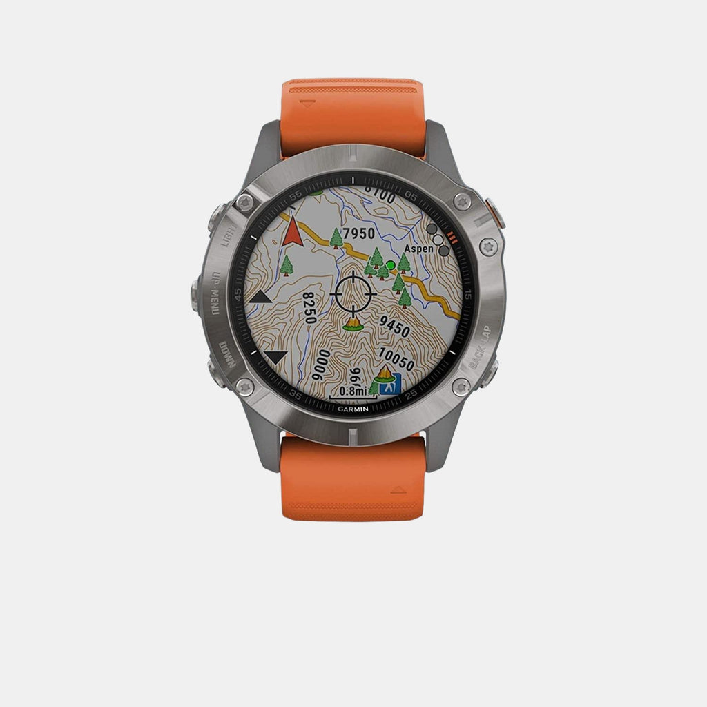garmin-fiber-reinforced-polymer-with-metal-rear-cover-titanium-with-orange-band-digital-male-watch-fenix-6-saphire-titanium-with-ember-orange-band