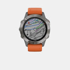 garmin-fiber-reinforced-polymer-with-metal-rear-cover-titanium-with-orange-band-digital-male-watch-fenix-6-saphire-titanium-with-ember-orange-band