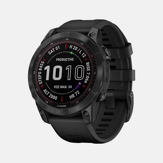 Male Black LCD Smart Watch FENIX 7 SAPPHIRE SOLAR 010-02540-20