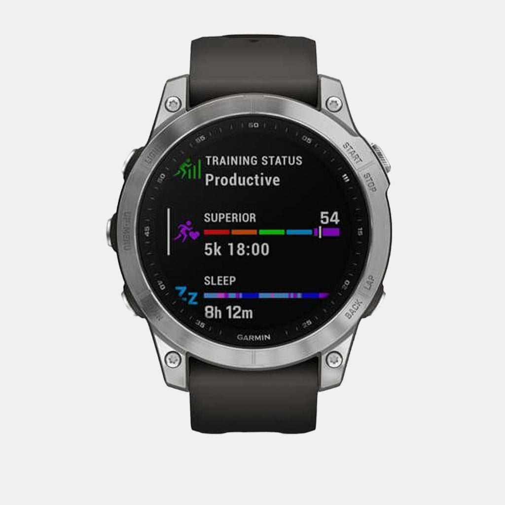 garmin-fiber-reinforced-polymer-with-metal-rear-cover-silver-digital-unisex-adult-watch-fenix-7-silver-graphite-010-02540-05
