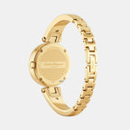 Ferragamo Women Round Gold watch