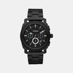 Fossil Round Black Chronograph watch