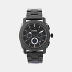 Fossil Round Black Chronograph watch