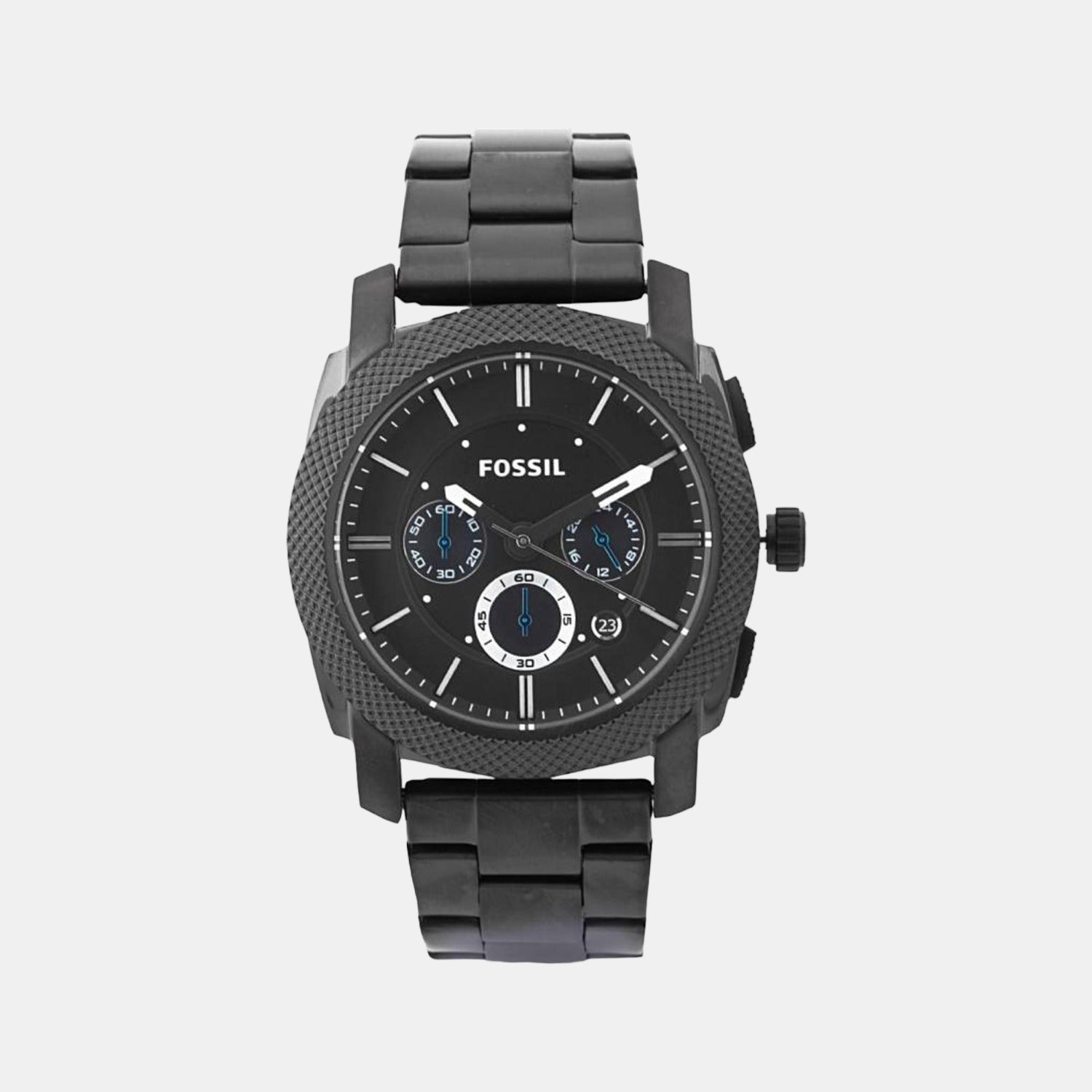 Fossil Round Black Chronograph watch