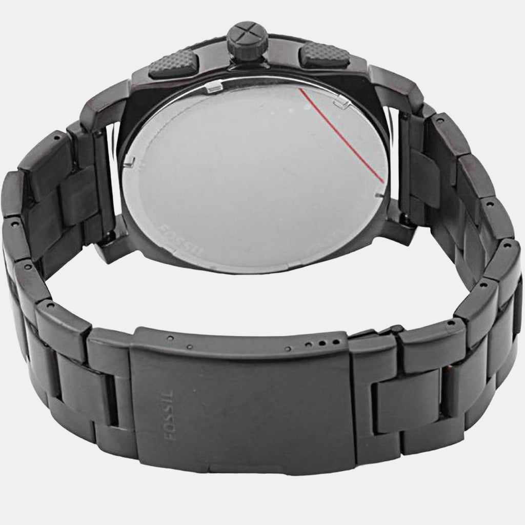 Fossil Men Round Black watch