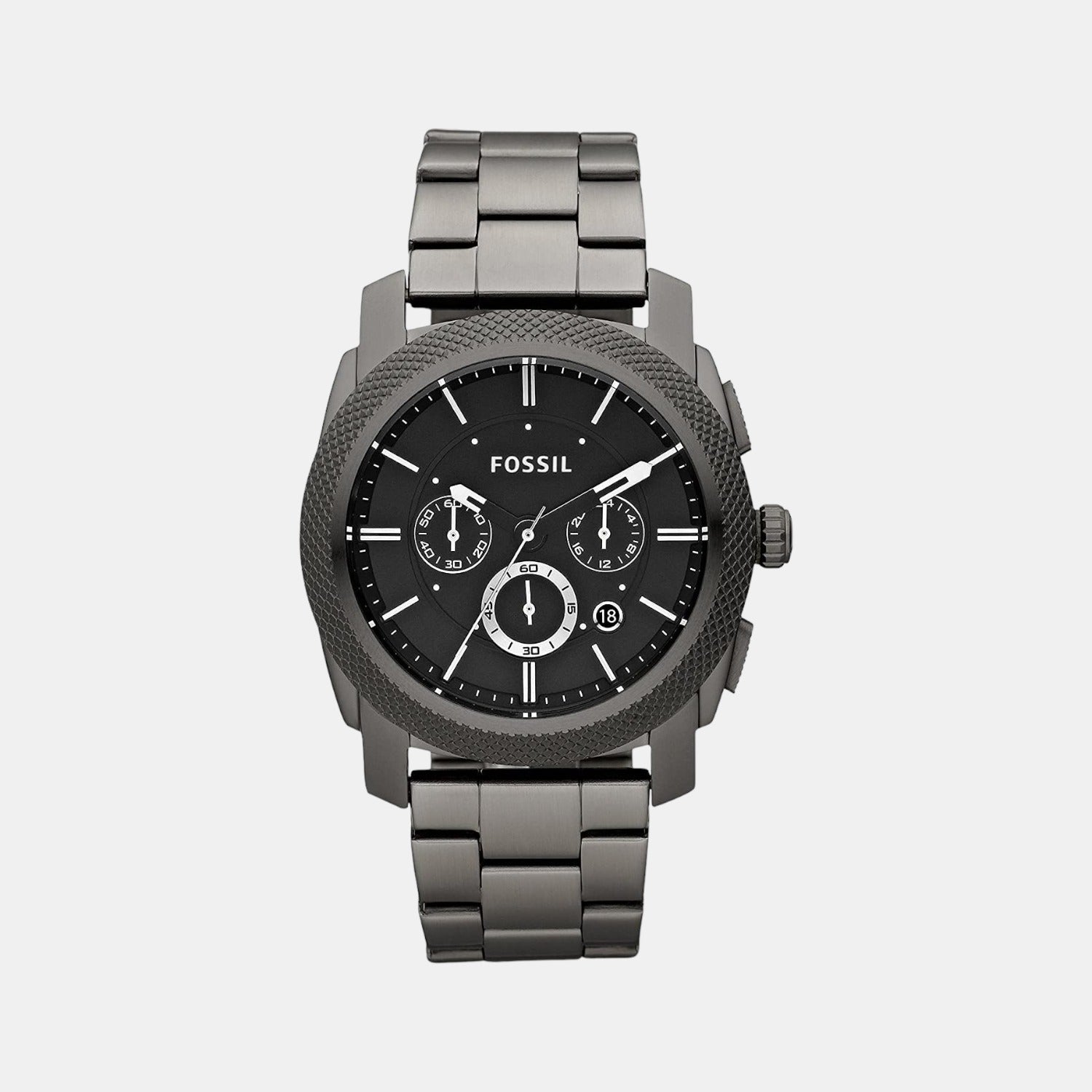 Fossil Round Black Chronograph watch