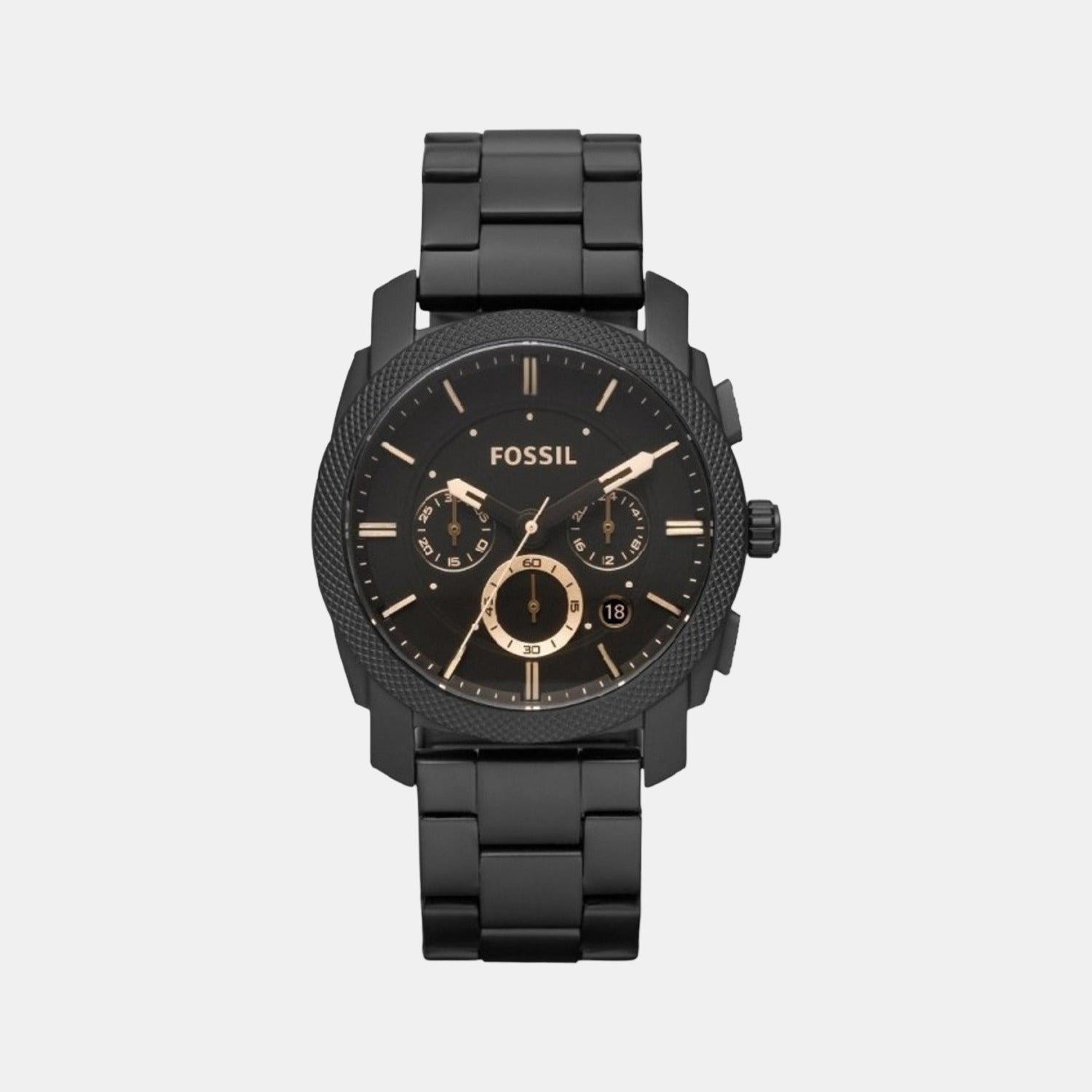 Fossil Round Black Chronograph watch
