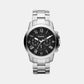 Male Black Stainless Steel Chronograph Watch FS4736