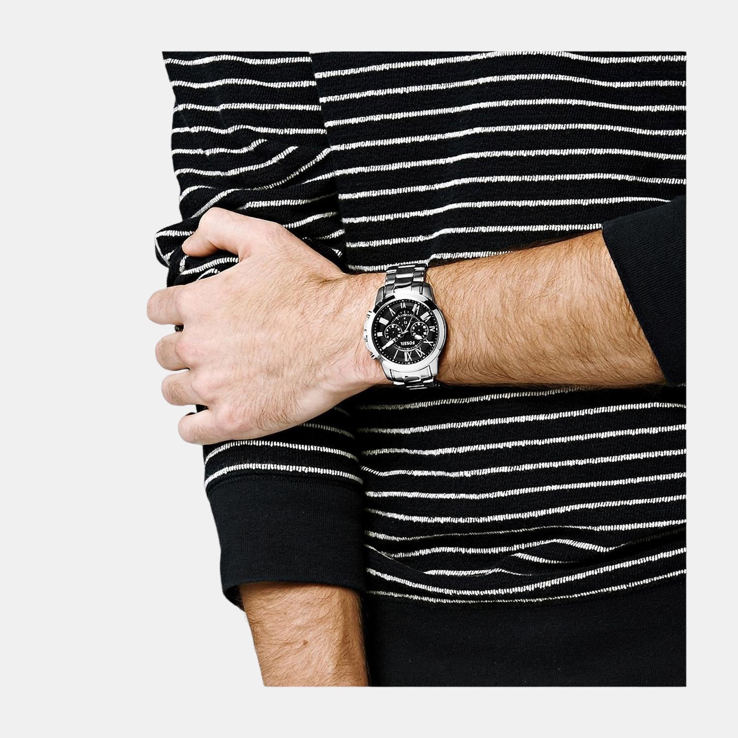 Fossil Stainless Steel Black watch