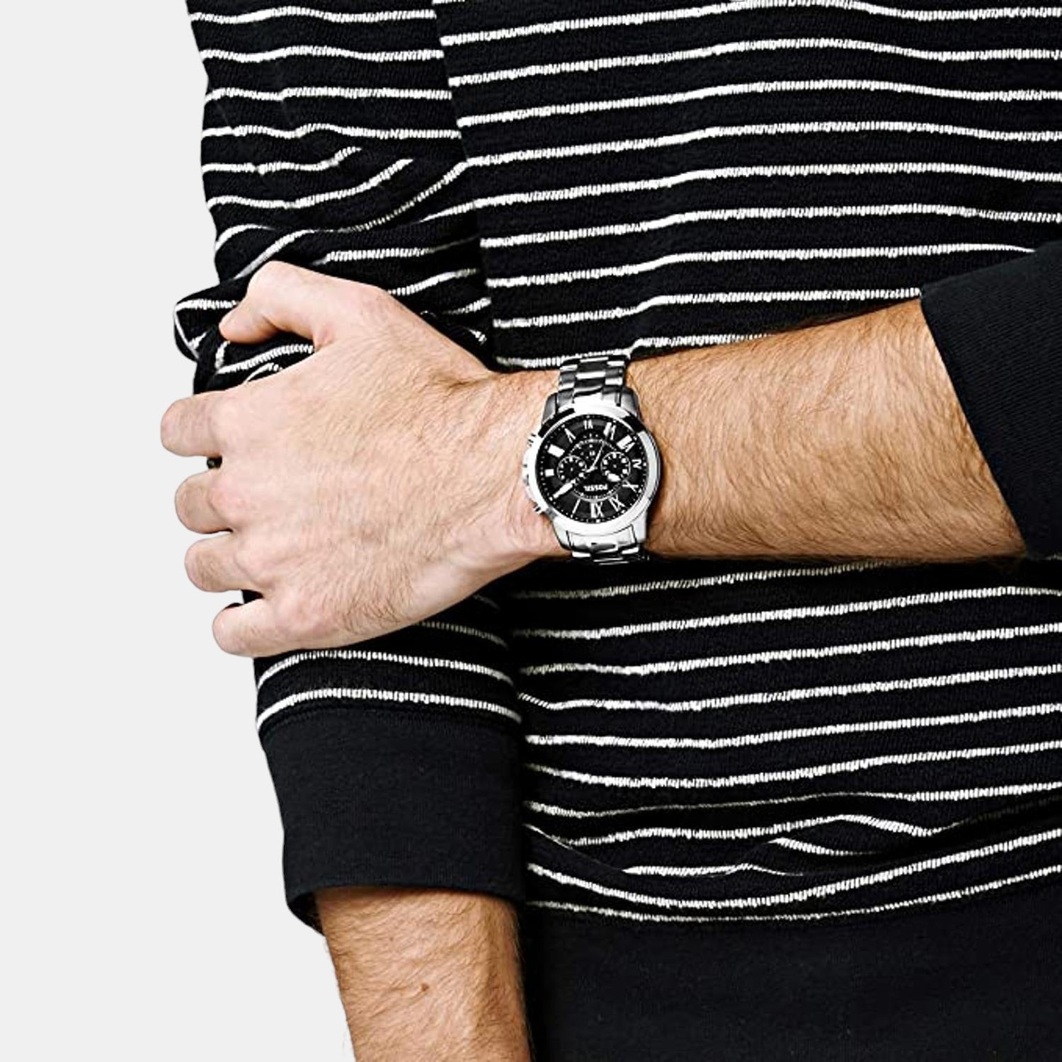Fossil Stainless Steel Black watch
