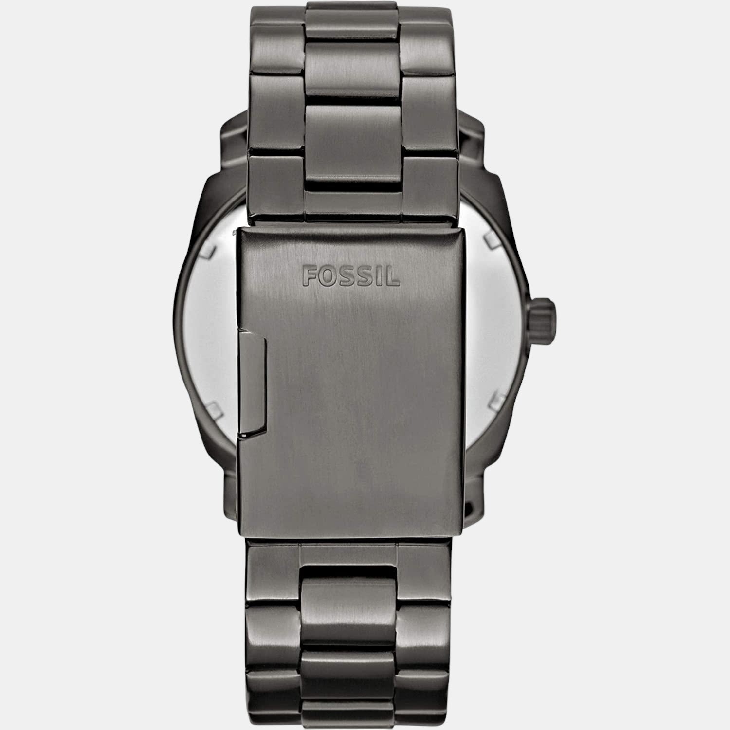 Fossil Men Round Black watch