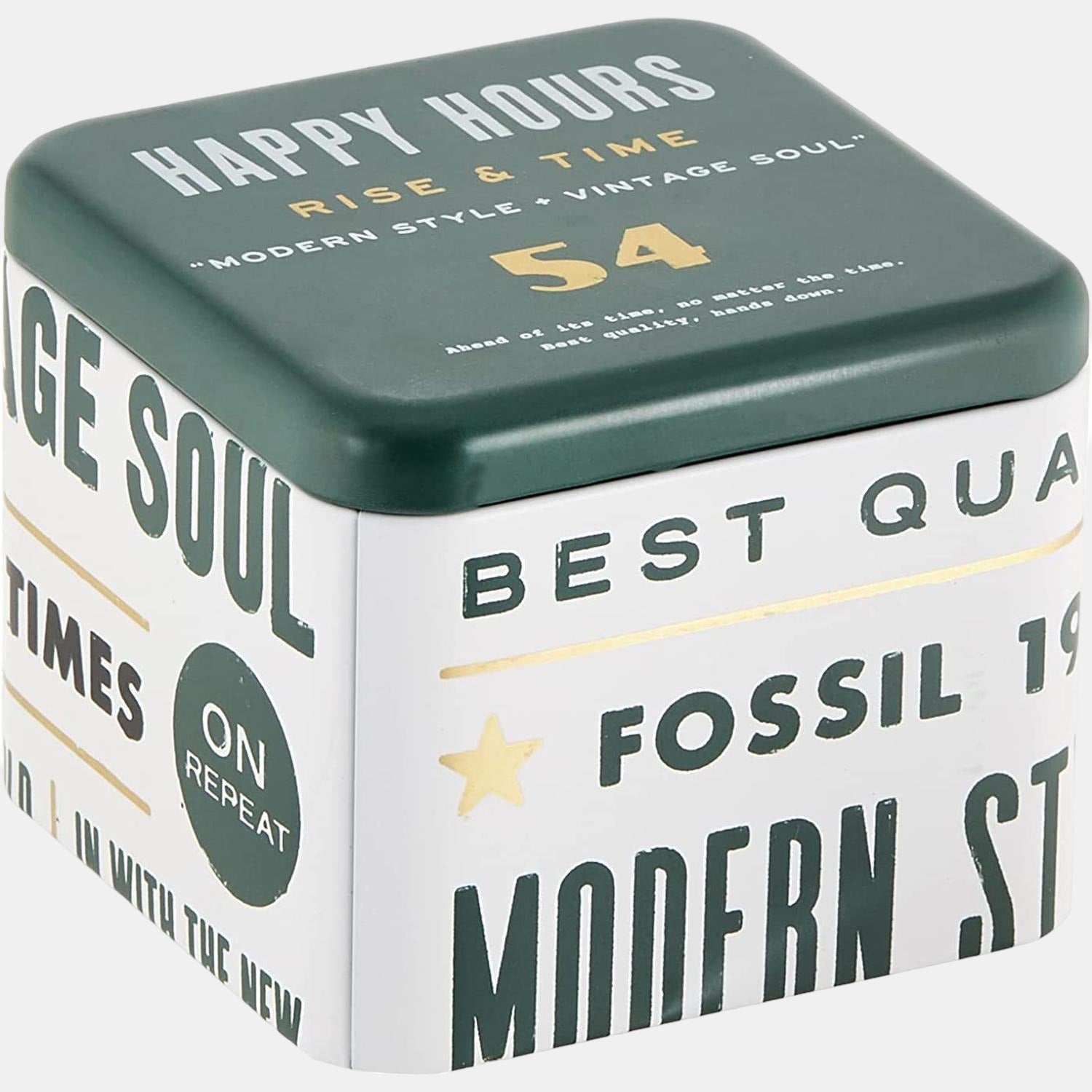 Grant Men Quartz Black Dial Chronograph Leather Watch FS4812