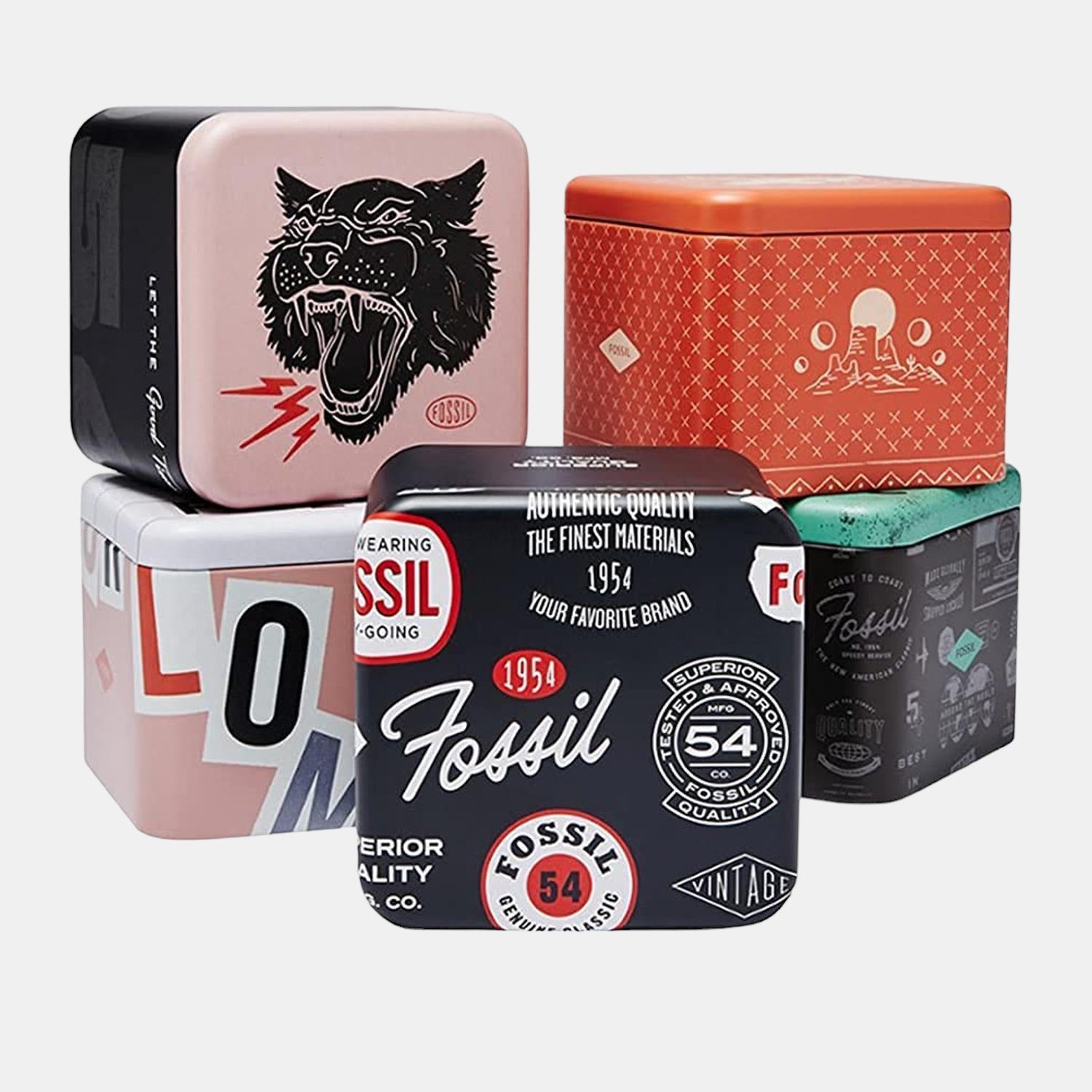 Fossil 45 mm Grey Quartz watch