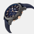 Fossil Men Round Black watch