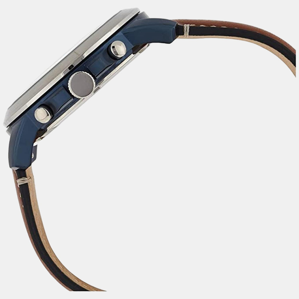 Fossil Men Round Blue watch