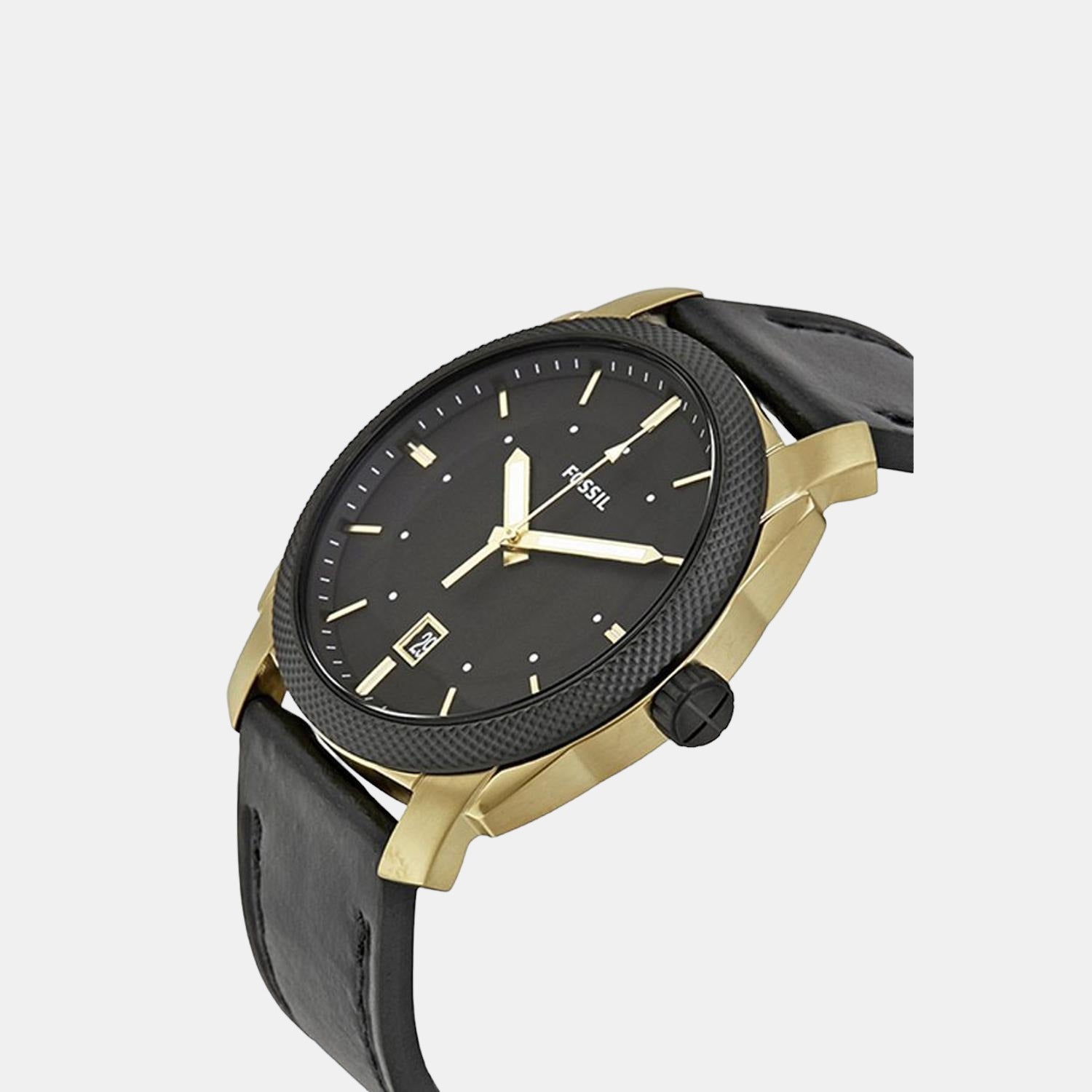 Fossil Men Round Black watch