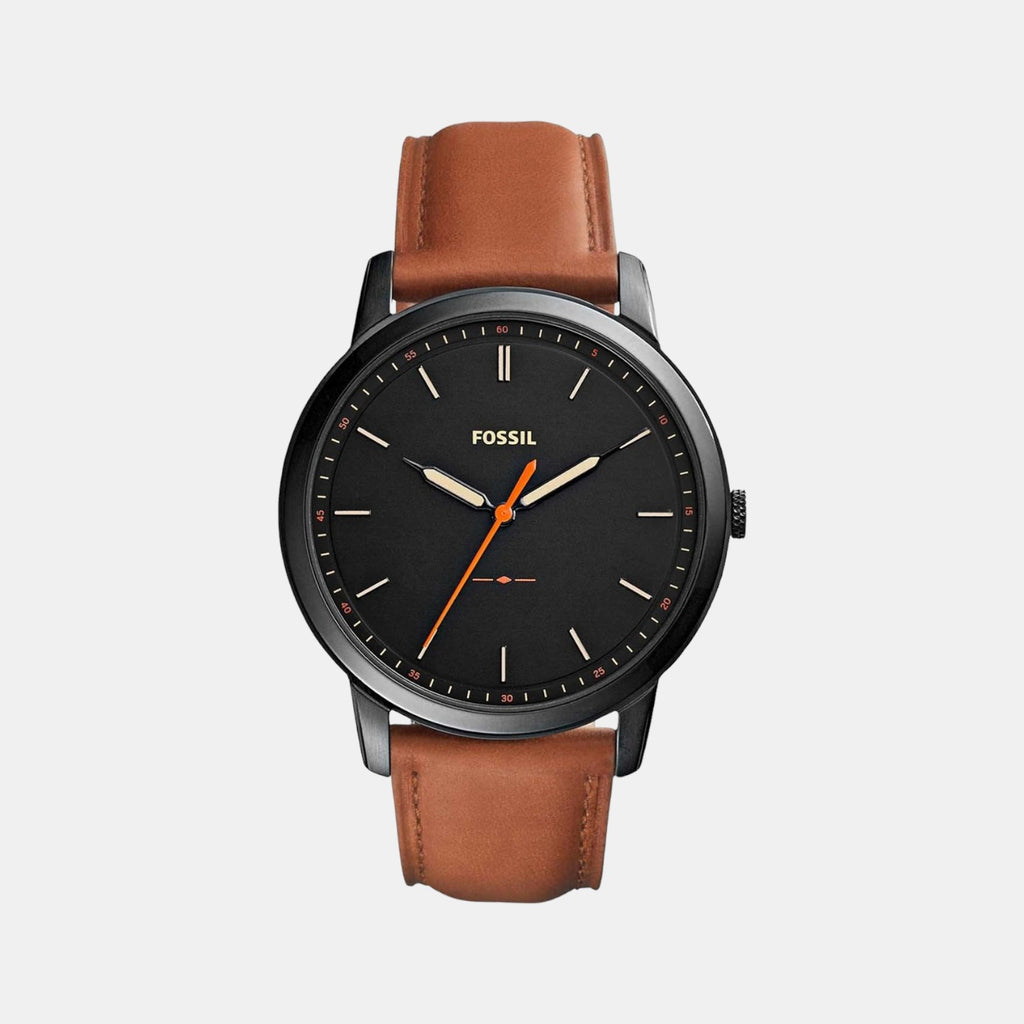 Fossil Round Black Analog watch