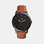 Fossil Round Black Analog watch