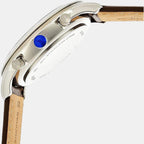 Fossil Men Round Cream watch