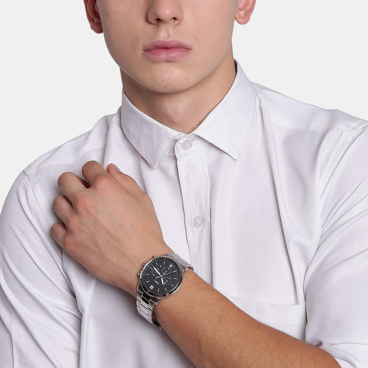 Fossil Stainless Steel Black watch
