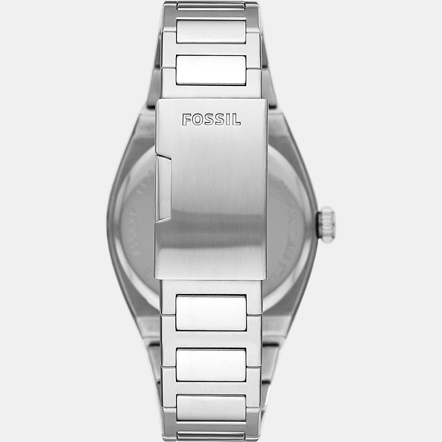 Fossil Men Round Black watch