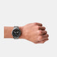 Male Black Stainless Steel Chronograph Watch FS5834