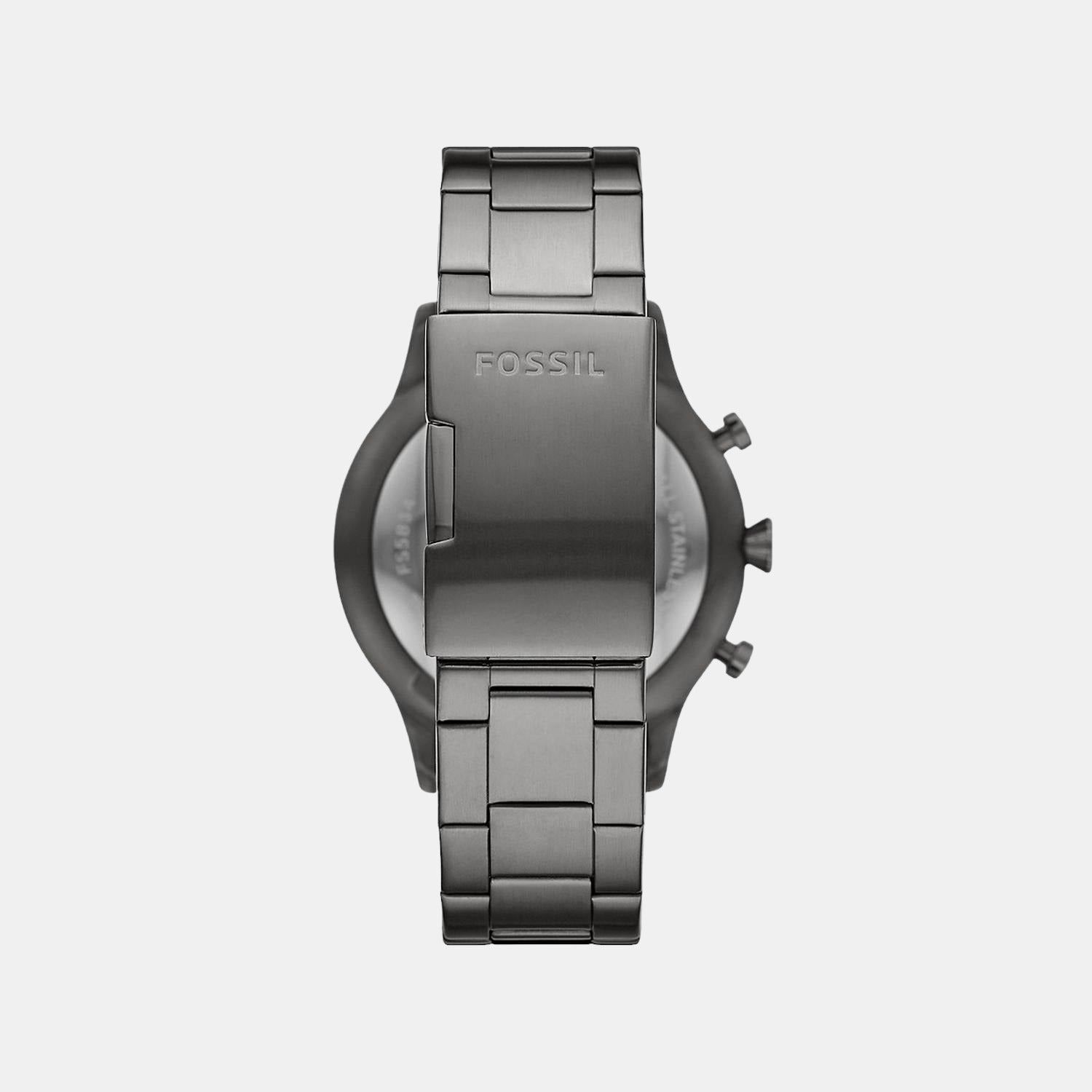 Fossil Men Round Black watch