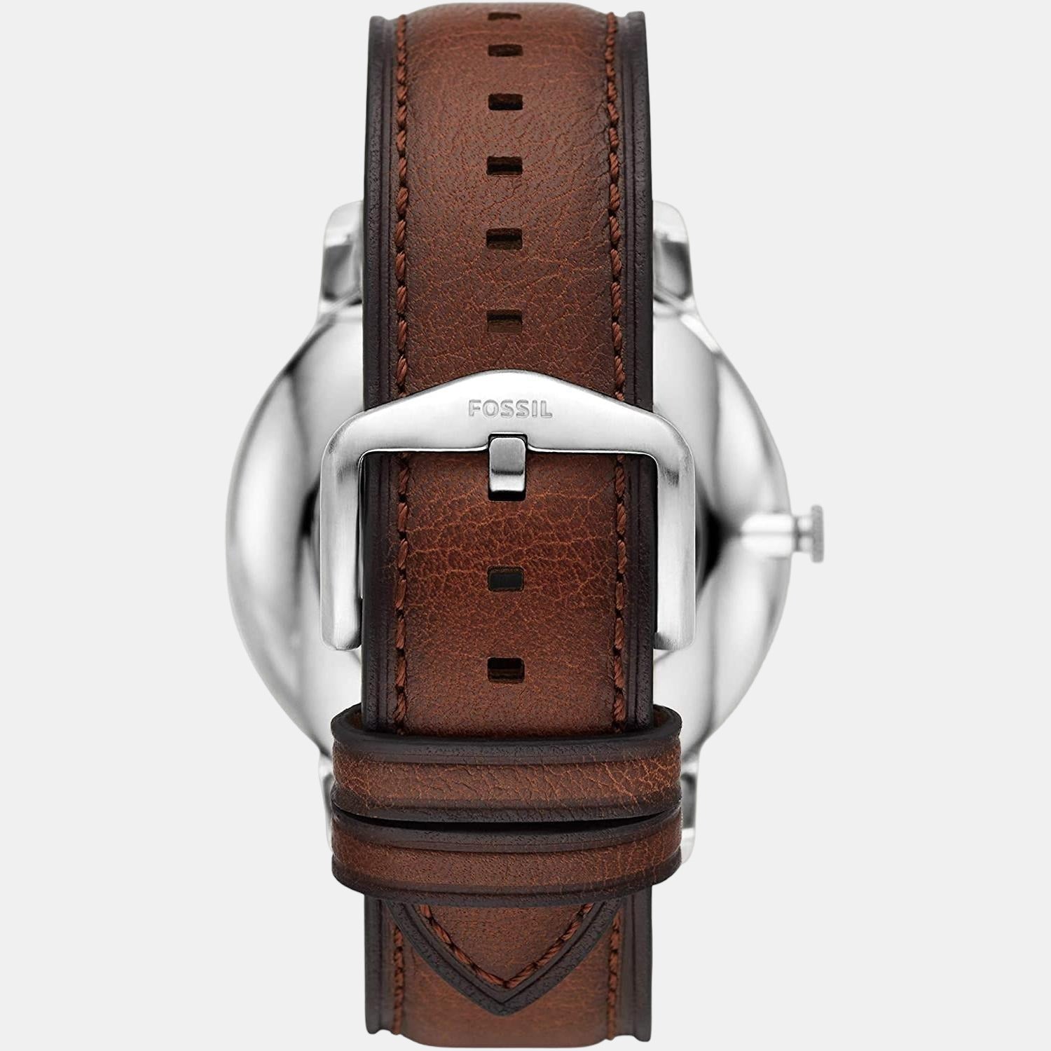 Fossil Men Round Blue watch