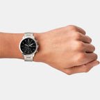 Fossil Men Round Black watch