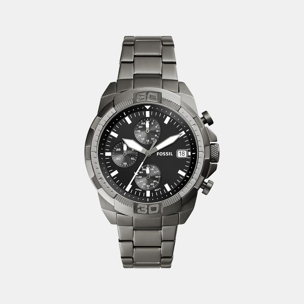 Fossil Round Black Chronograph watch