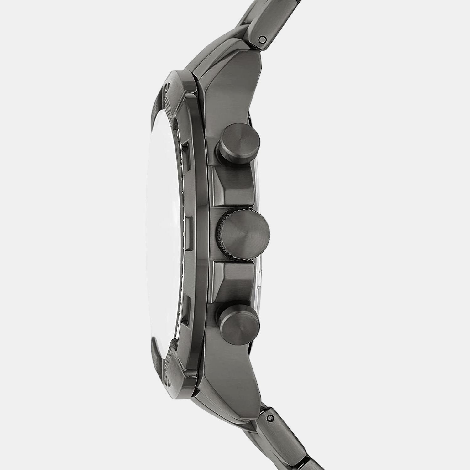 Fossil Men Round Black watch