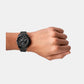 Male Black Stainless Steel Chronograph Watch FS5853