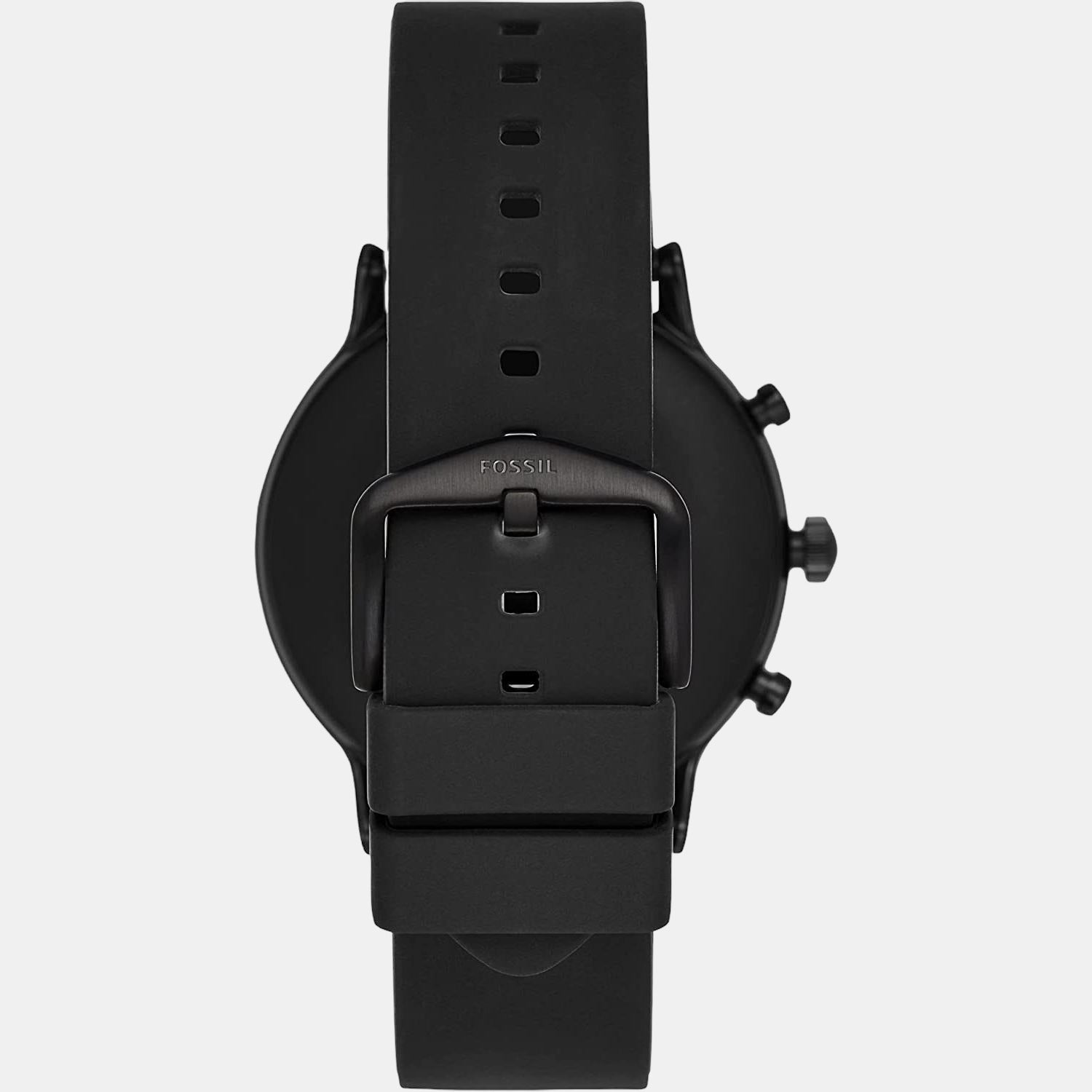 Fossil Silicone Black watch