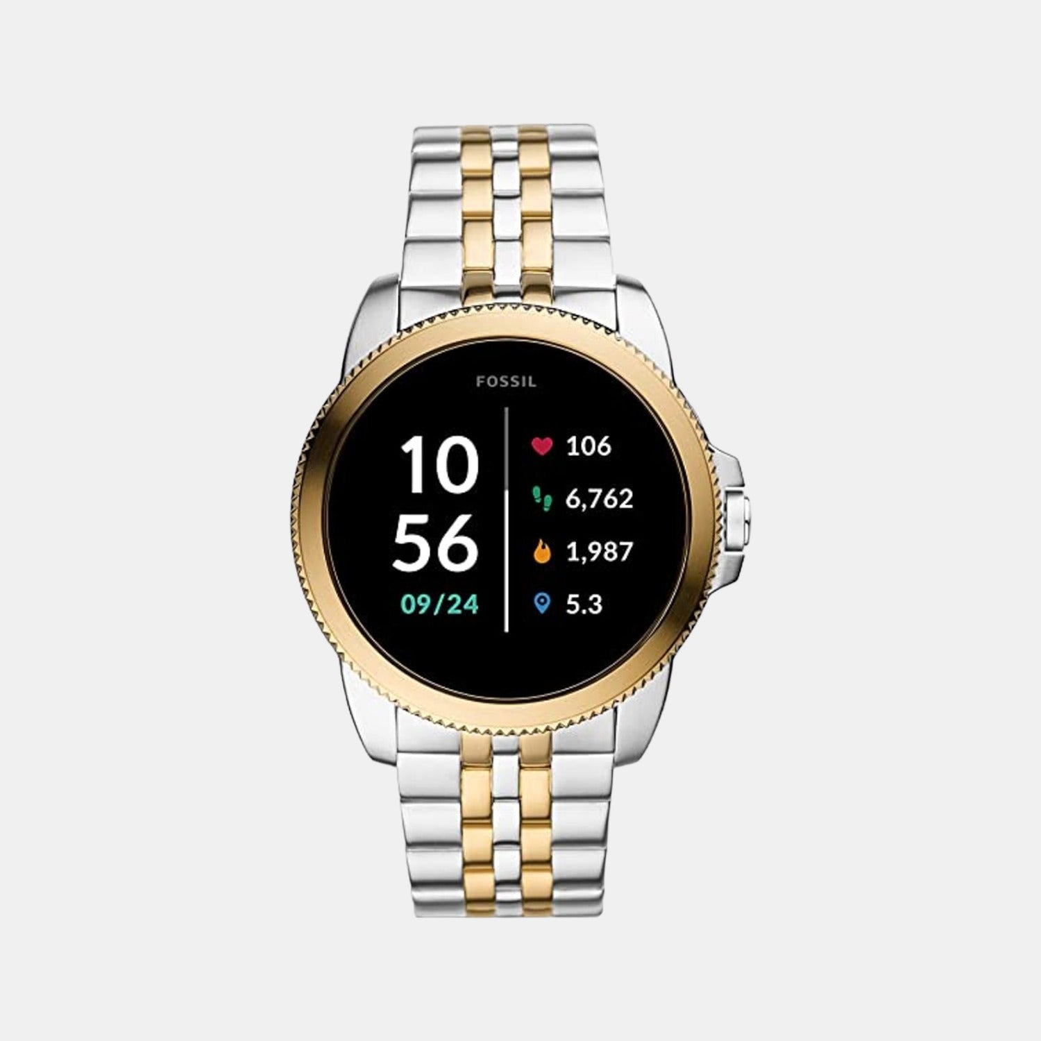 Stainless Steel All Fossil Smartwatches Fossil Men Processor Black