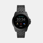 Fossil Round Black Digital watch