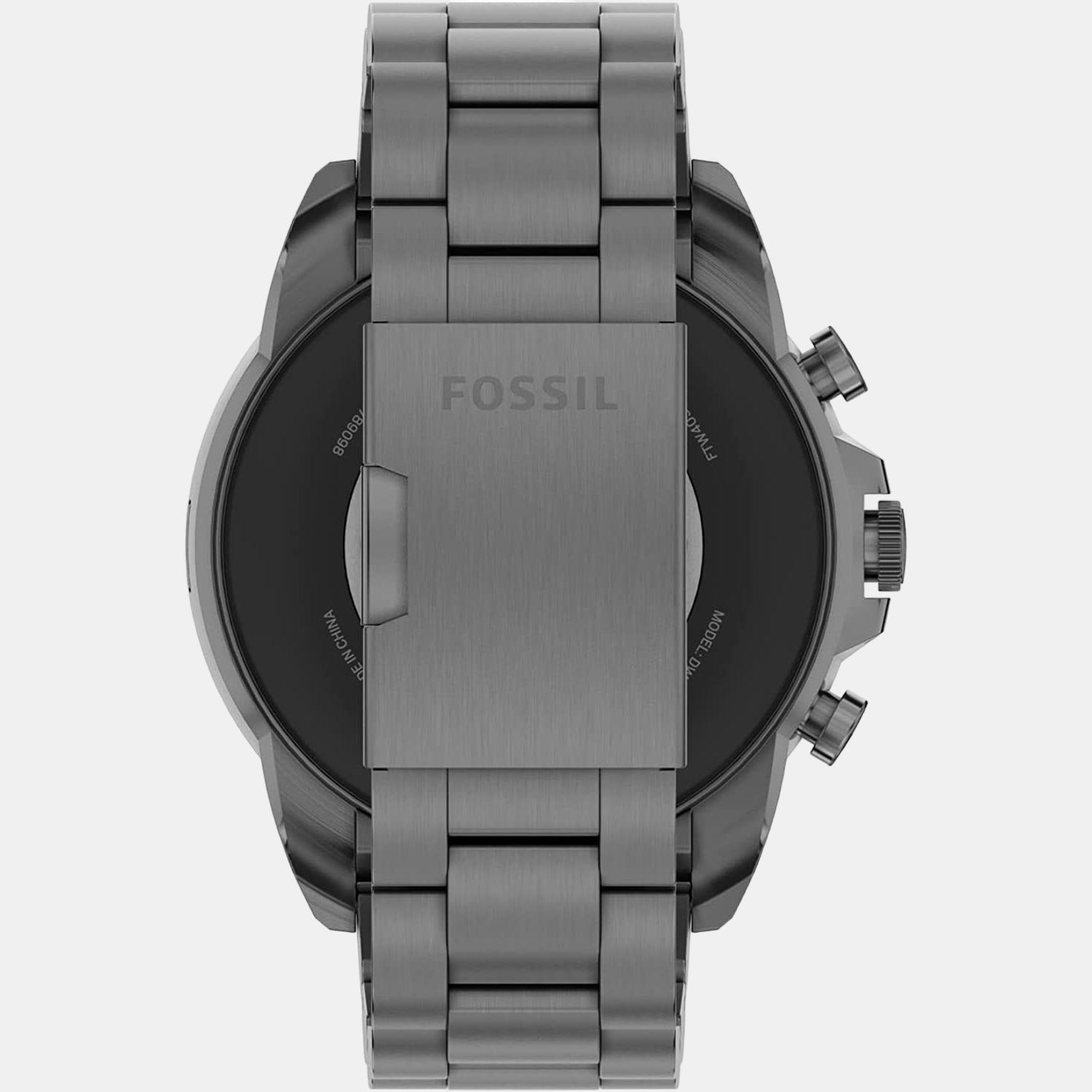 Fossil Men Round Black watch