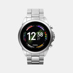 Fossil Round Black Digital watch