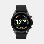Fossil Round Black Digital watch