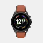 Fossil Round Black Digital watch