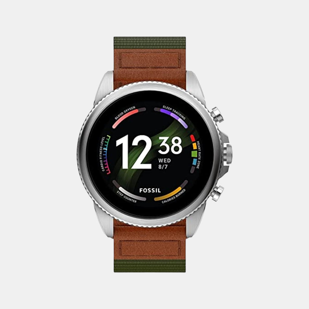 Fossil Round Black Digital watch