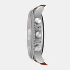 Fossil Men Round Black watch