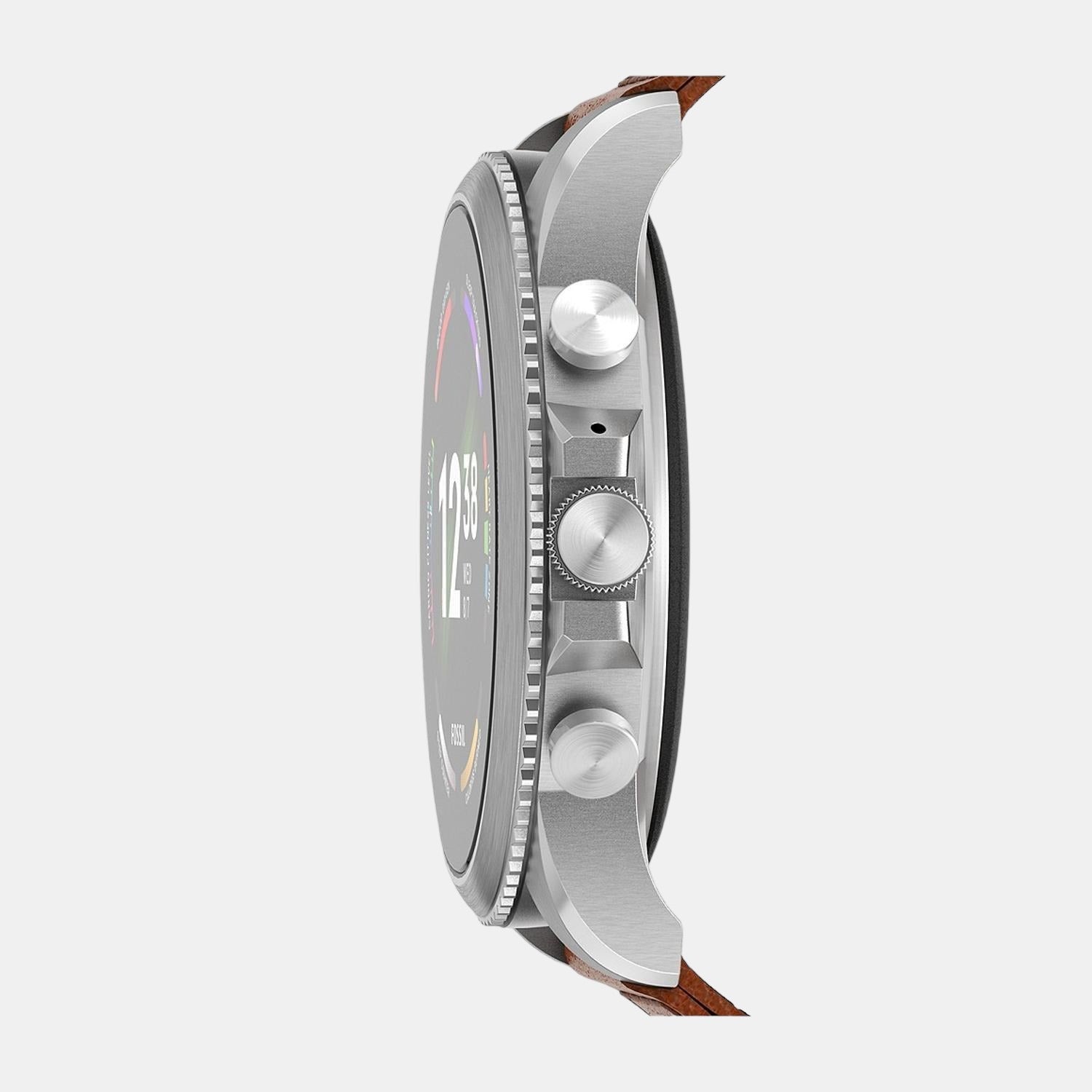 Fossil Men Round Black watch