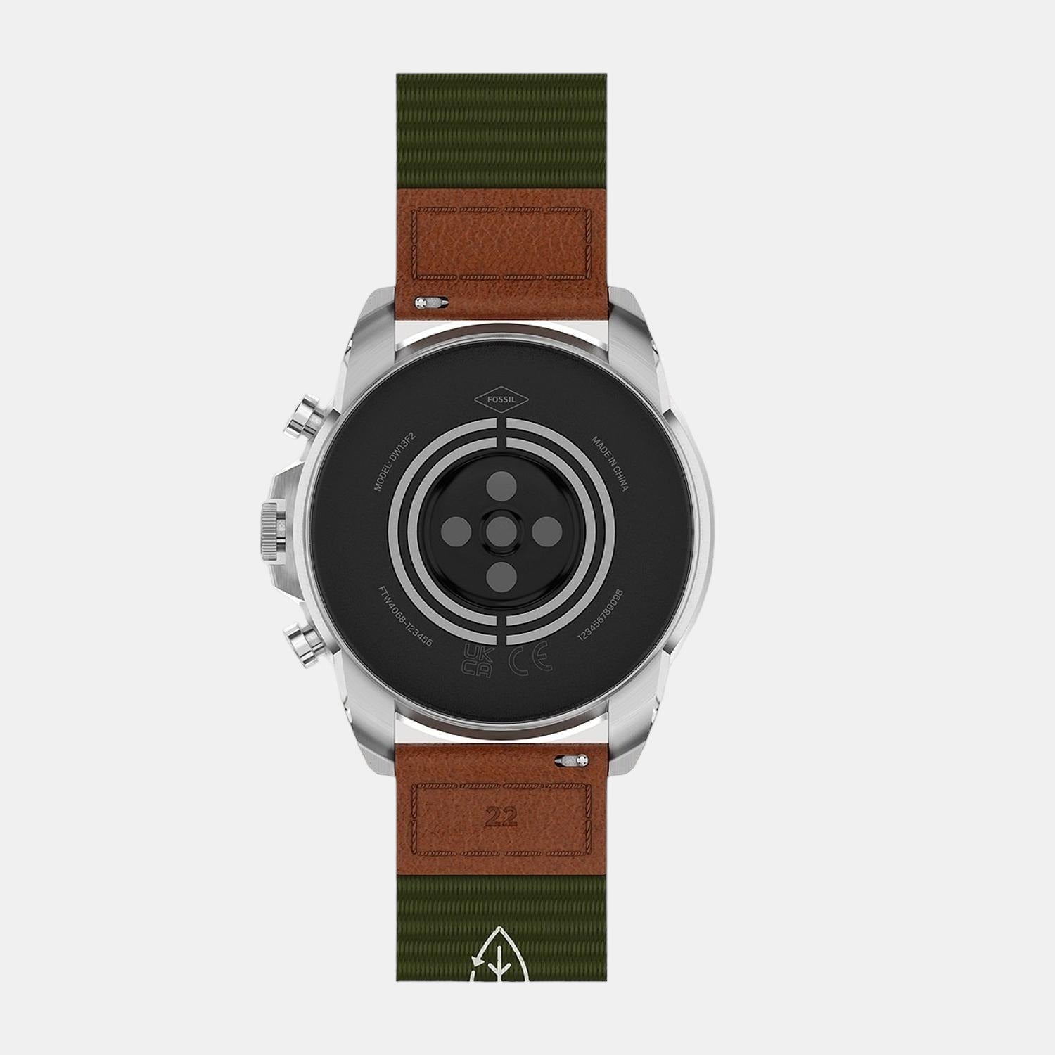 Fossil Fabric Black watch