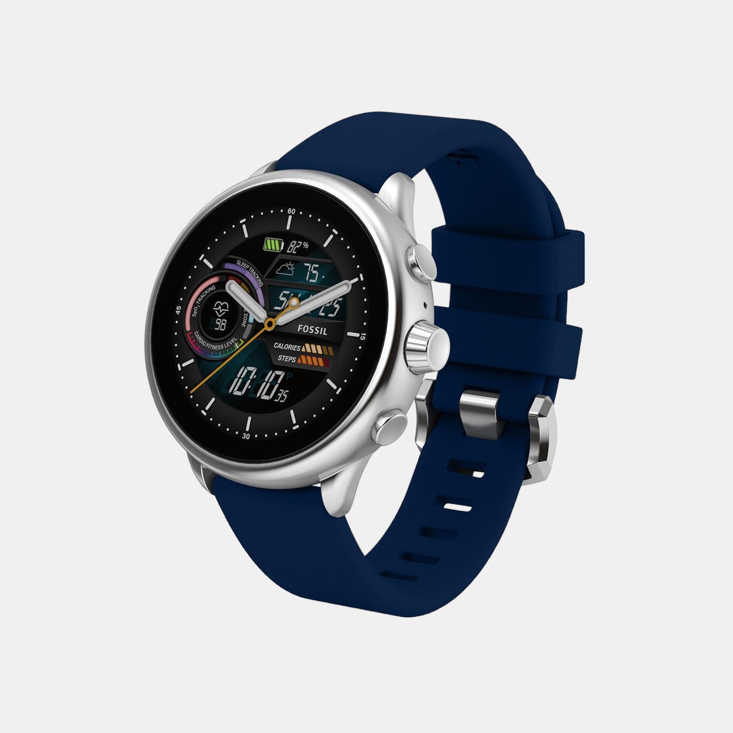 Fossil sport smartwatch on sale black