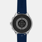 Fossil Leather Black watch