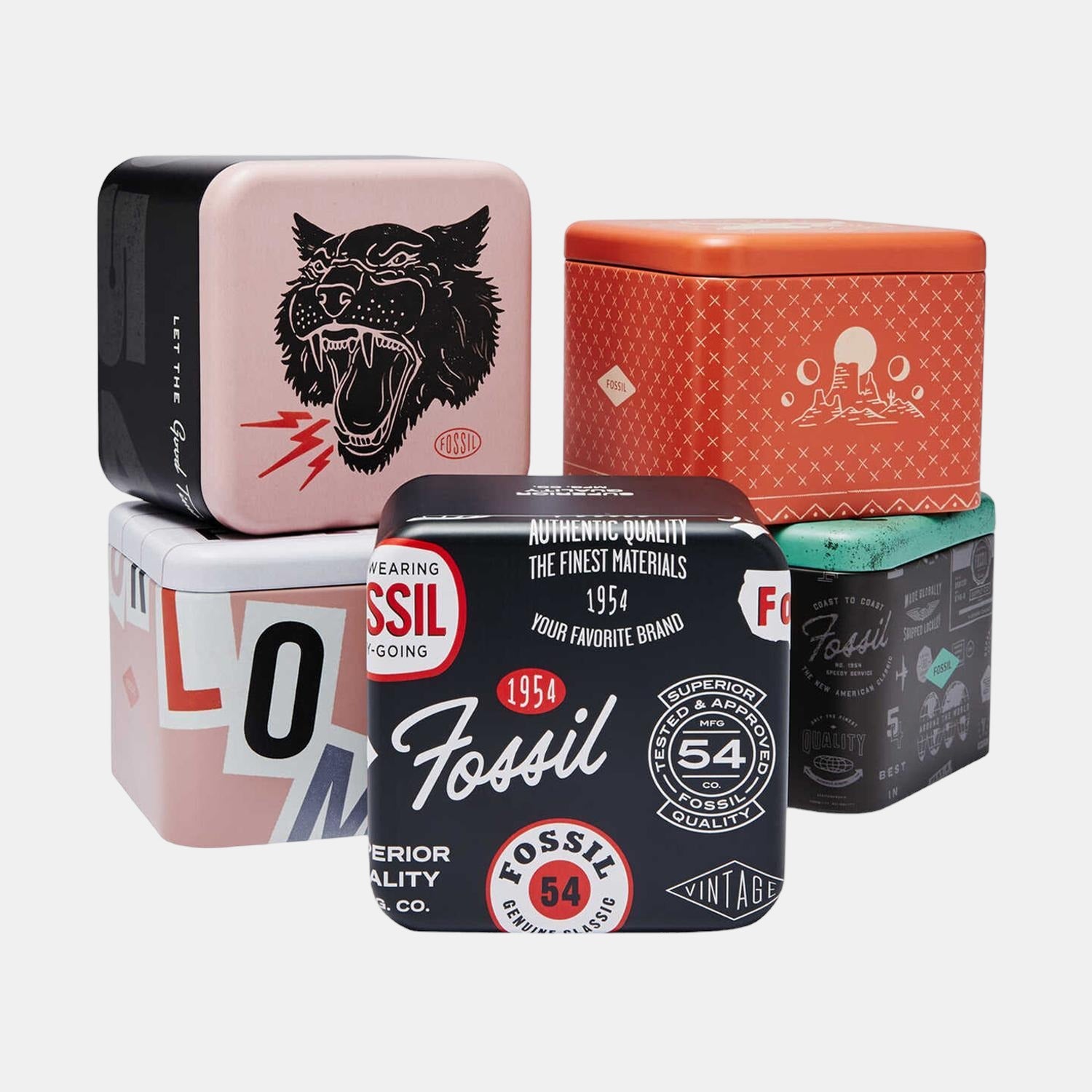 Fossil Round Processor Digital Women watch